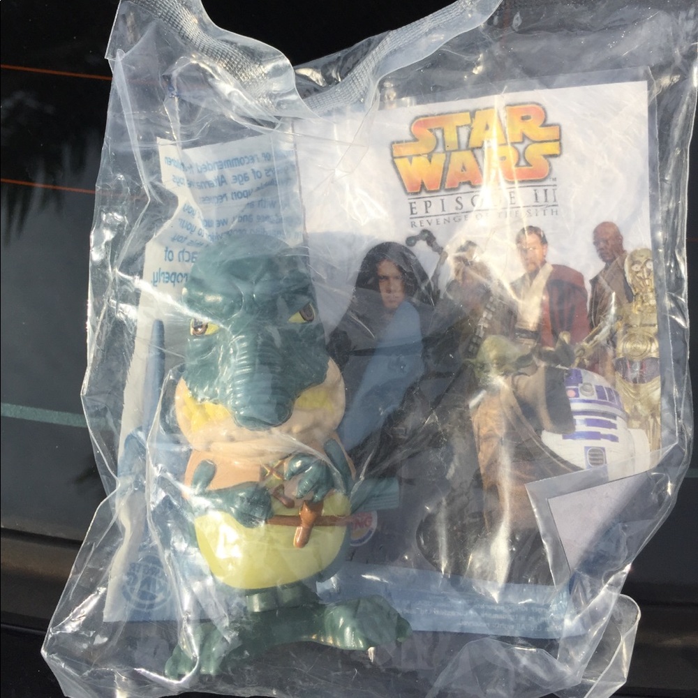 Rare Merry Wind-Up MIP Star Wars BK Watto Gift
